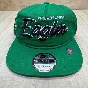 NEW Philadelphia Eagles New Era 19Twenty Adjustable Cap Hat Green OSFM
